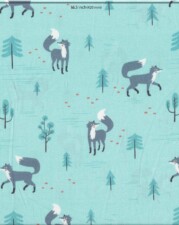DRESS MAKING | FOXES (Grey)