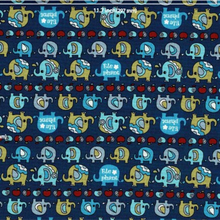 OXFORD | APPLE ELEPHANT (Blue)