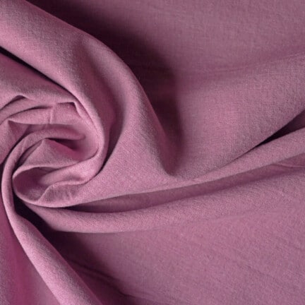 PRE-WASHED LINEN/COTTON | PLAIN (Purple)