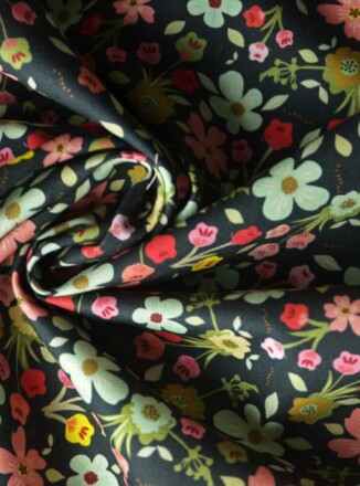 COTTON | WILD FLOWER (Black)
