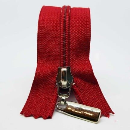 14'' ZIP | SILVER (Red)
