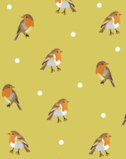 ECO-LAMINATED | MY LITTLE SWEET ROBIN (Yellow)