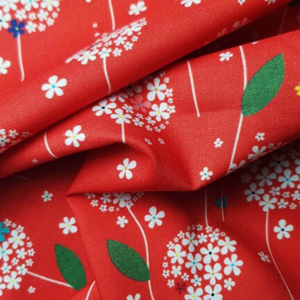 COTTON | FLOWER BALLOON (Red)