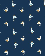ECO-LAMINATED | DUCKS (Navy)