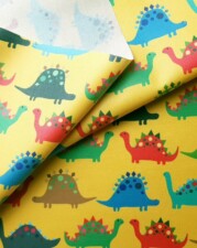 ECO-LAMINATED | DINO (Yellow)