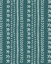 ECO-LAMINATED TWILL | FOOTPRINTS (Green)
