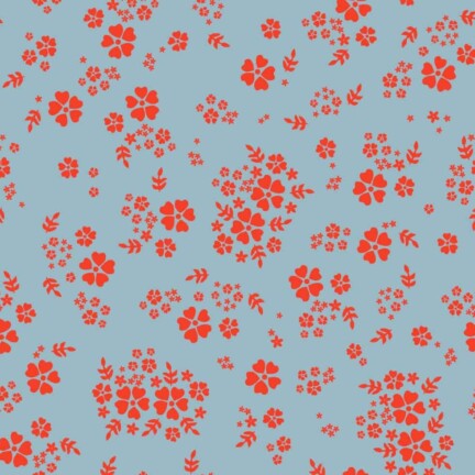 ECO-LAMINATED | MAISIE (Blue & Red)