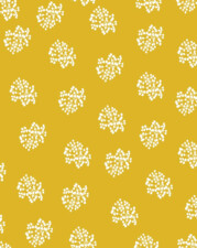 ECO-LAMINATED LINEN | ELDERBERRY (Yellow)