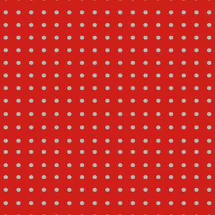 LINEN/COTTON | ELDERBERRY DOTS (Red)