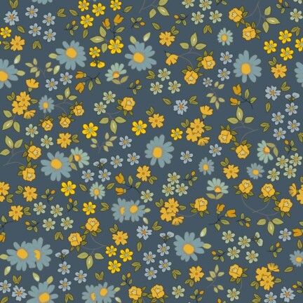 ECO-LAMINATED TWILL | VINTAGE LOVE (Grey)
