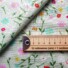 COTTON | DAISY & BUTTERFLIES (Mint Green)