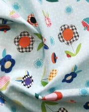 COTTON | FLOWERS (Pale Green)