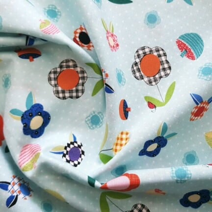 COTTON | FLOWERS (Pale Green)