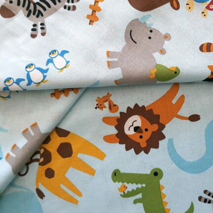 COTTON | ANIMAL PARTY (White)