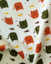 COTTON | CATS (White)
