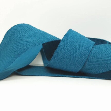 TWILL TAPE | 25mm (Steel Blue)