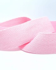 TWILL TAPE | 25mm (Pink)