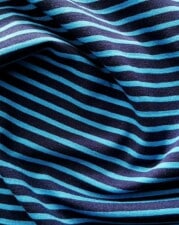 JERSEY | STRIPE (Navy & Blue)