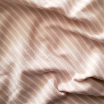 JERSEY | STRIPE (Cream & White)