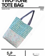 BAGS | TWO-TONE TOTE BAG