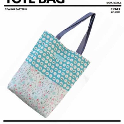 BAGS | TWO-TONE TOTE BAG