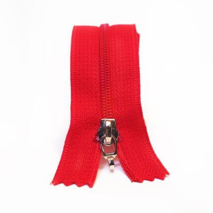 10" HEADLESS ZIP | SILVER (Red)