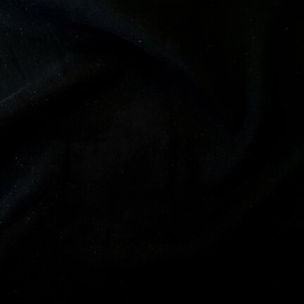 PRE-WASHED LINEN/COTTON | PLAIN (Black)