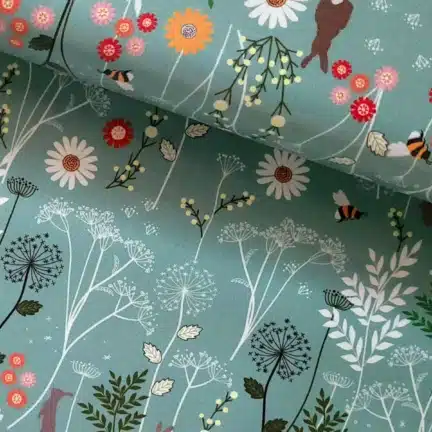 COTTON JERSEY | CHANTING MEADOW (Light Sage)