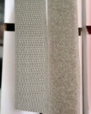 Hook & Loop Tape: Sew-On: 20mm | Light Grey