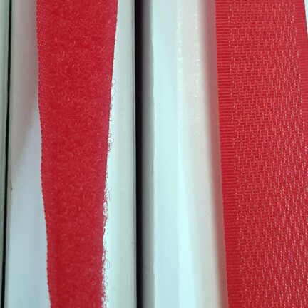 Hook & Loop Tape: Sew-On: 20mm | Red