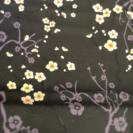 LINEN/COTTON | CHERRY BLOSSOM (Navy)