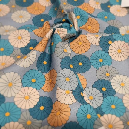LINEN/COTTON | FLOWERELLA (Grey)