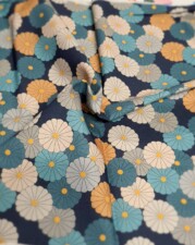 LINEN/COTTON | FLOWERELLA (Navy)