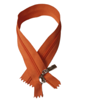 12'' ZIP | SILVER (Orange)
