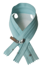 12'' ZIP | SILVER (Pastel Blue)