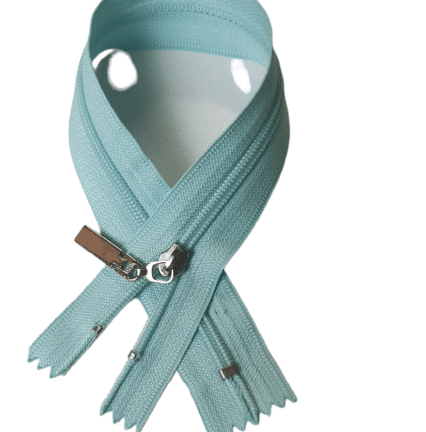 12'' ZIP | SILVER (Pastel Blue)