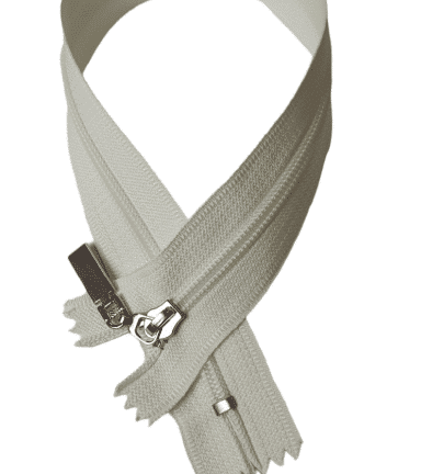 12'' ZIP | SILVER (Cream)