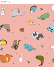 QUILTING COTTON | LULU LALA (Pink)
