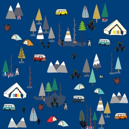 ECO-LAMINATED | LET'S GO EXPLORE (Navy)