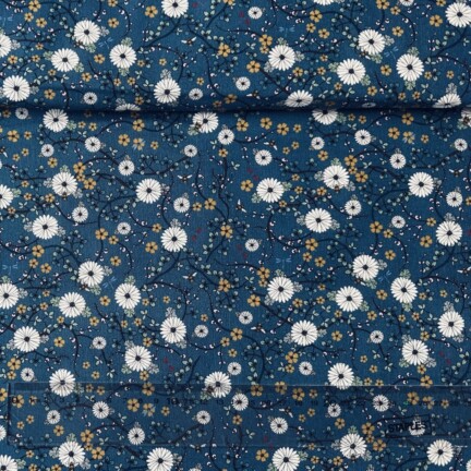 LINEN/COTTON | PLEASURE TO BE HERE (Navy)
