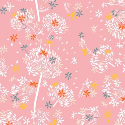 COTTON JERSEY | FLY AWAY (Pink)