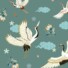 COTTON JERSEY | HEAVENLY WINGS (Nordic Green)