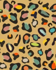 COTTON JERSEY | LEOPARD (Acorn)