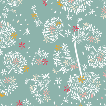 COTTON JERSEY | FLY AWAY (Mint Green)