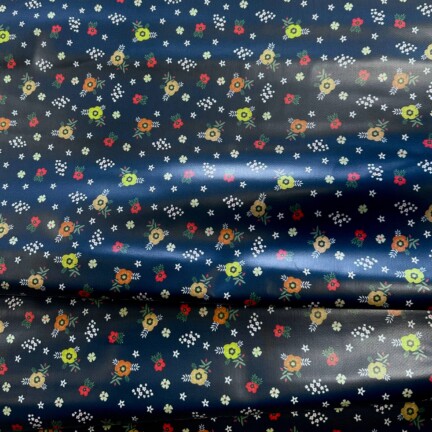 ECO-LAMINATED | PANSIES (Navy)