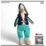 Lock Rabbit waistcoat & trousers pattern front cover. Shows toy rabbit with the clothes on. Level, beginner