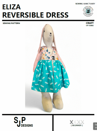 DOLLS | ELIZA RABBIT REVERSIBLE DRESS