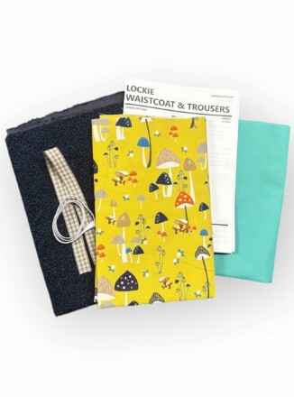 DOLL | LOCKIE WAISTCOAT & TROUSERS KIT - (Navy)