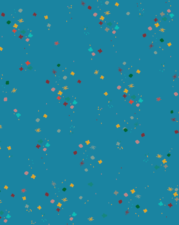 ECO-LAMINATED | MYSTERY (Teal Touch)