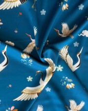 VISCOSE | HEAVENLY WINGS (Sea Blue)